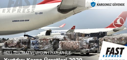 Yurtdışı Kargo Ücretleri 2020