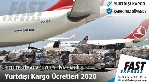 Yurtdışı Kargo Ücretleri 2020