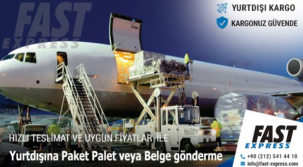 Yurtdışına Paket Palet veya Belge gönderme