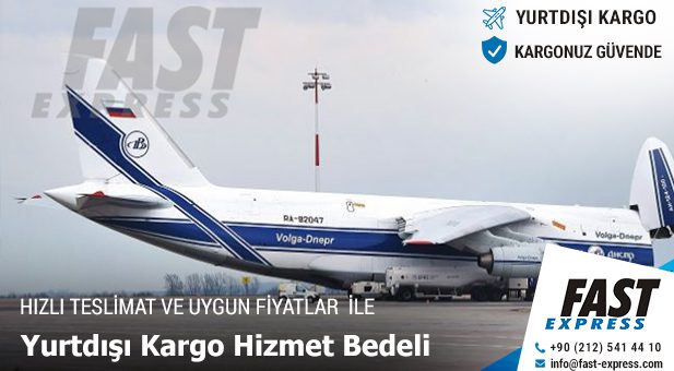 Yurtdışı Kargo Hizmet Bedeli